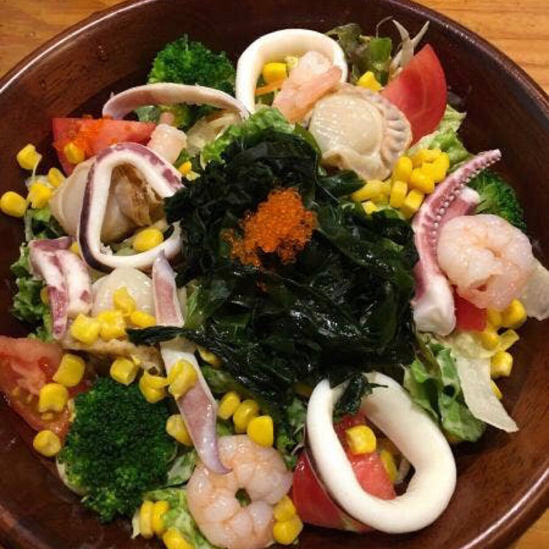 サラダスパシーフード(パスタビーノハシヤ 南口店)