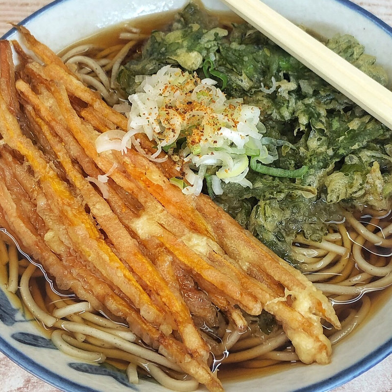 春菊人参天そば(一休 )