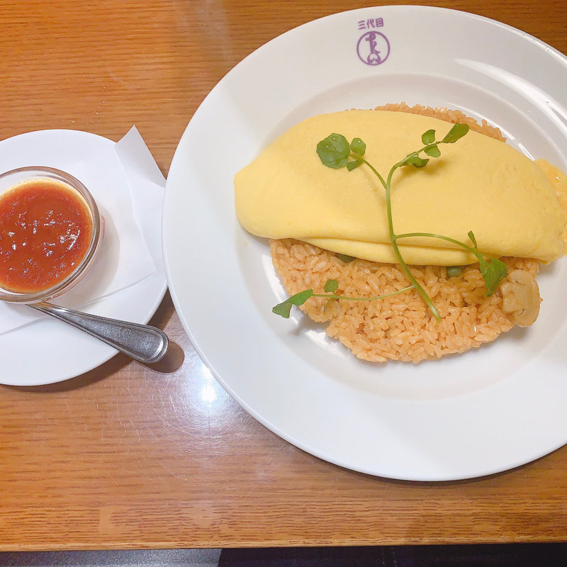 タンポポオムライス(たいめいけん)