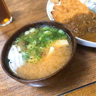 味噌汁(魚谷食堂)