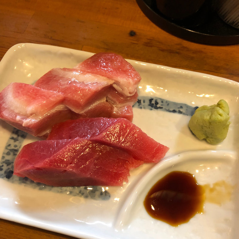 マグロの造り(庶民 京橋)