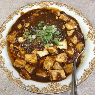 麻婆(マーポー)豆腐定食(かつ㐂)