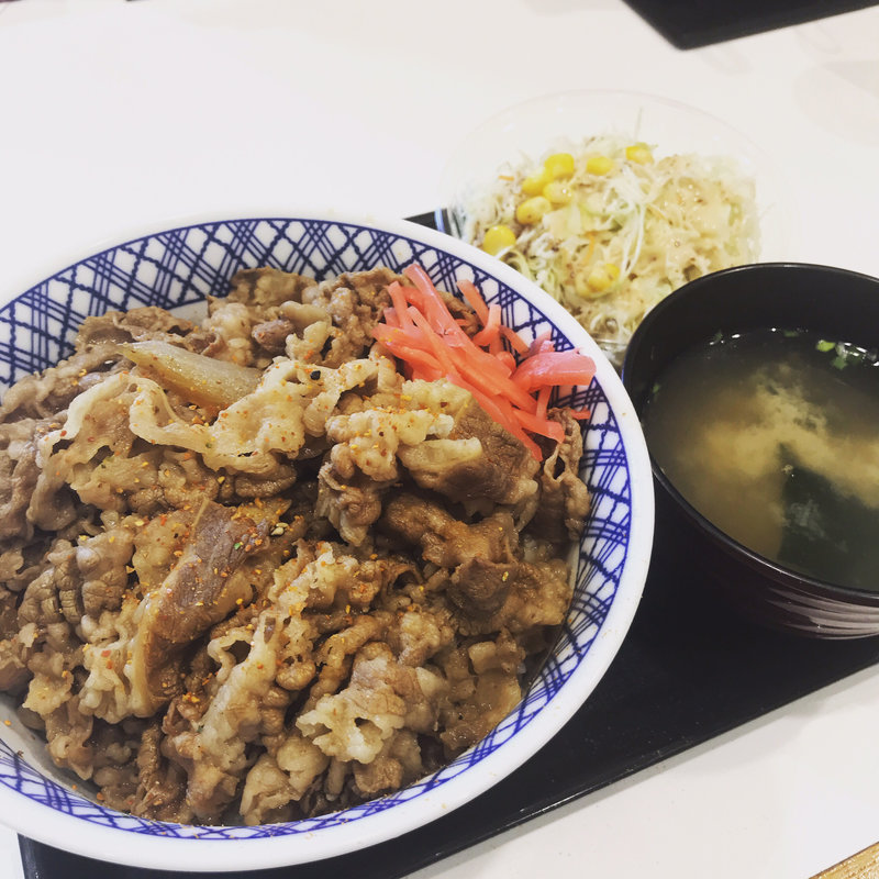牛丼(吉野家 綾瀬駅東口店)