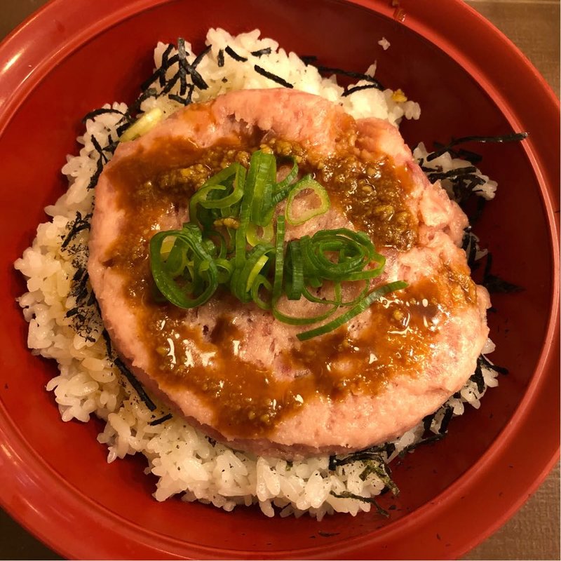 まぐろたたき丼(すき家 枚方渚内野店 )