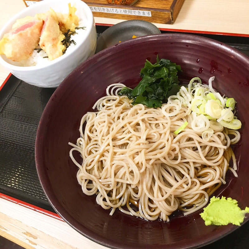 たらこ天ミニ丼セット(四谷　政吉 （ 【旧店名】政吉そば）)