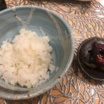 土鍋で炊いたご飯(熟成魚と酒.jp 春夏冬)