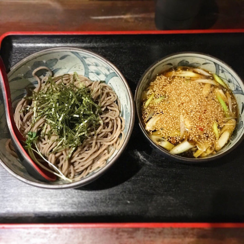 鶏つけそば(つけ蕎麦 BONSAI 立川本店)