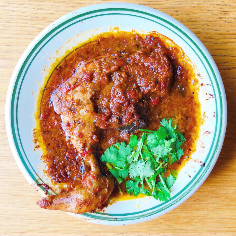 ローストチキン(肉とスパイス JINDARI)