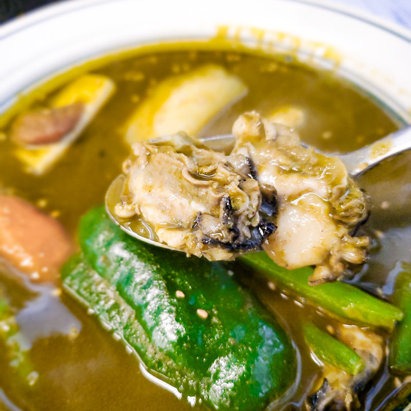 カキ青汁(梅)(限定メニュー)(カレー魂デストロイヤー)