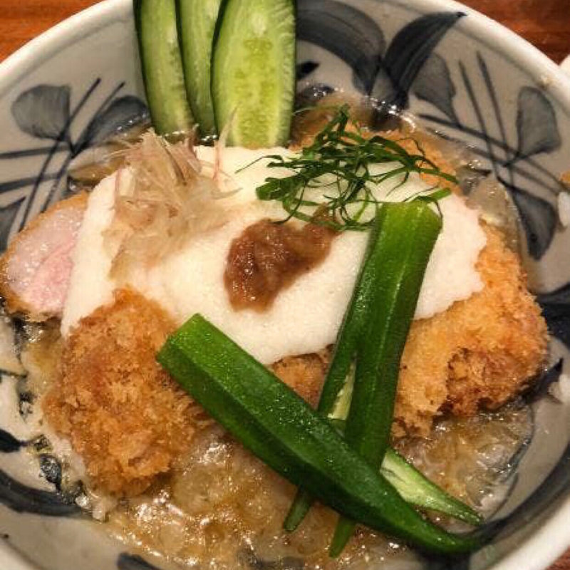 冷やしかつ茶漬け(かつ吉 新丸ビル店 （カツキチ）)