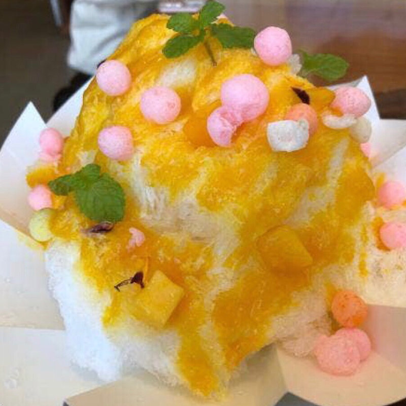 マンゴーのかき氷(アンダーズ 東京 （Andaz Tokyo）)