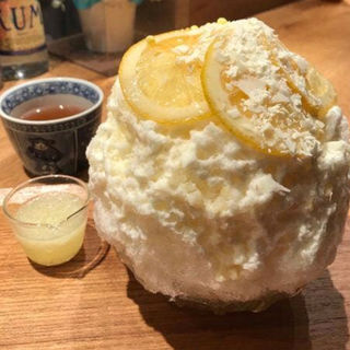 レモンレアチーズ(氷屋ぴぃす )