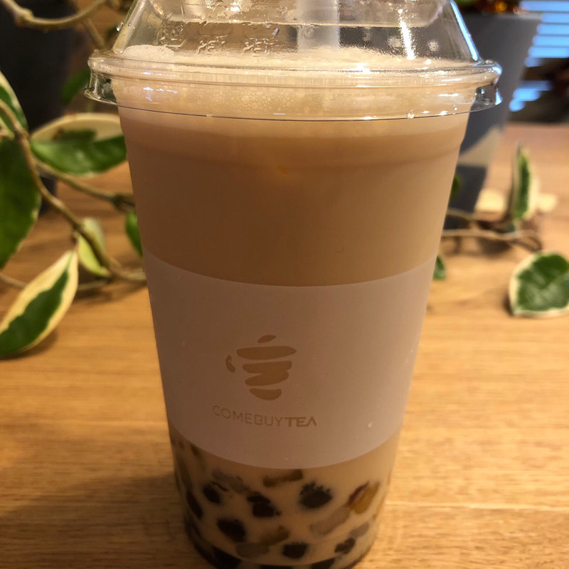 ローステッドウーロンティー＋エバミルク＋もちもちダブル(COMEBUY TEA    カムバイティー  表参道店)