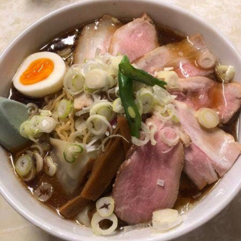 チャーシューワンタン麺(中華そば 萬金)