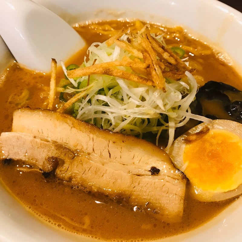 濃厚味噌ラーメン(麺屋 雪風 手稲店)