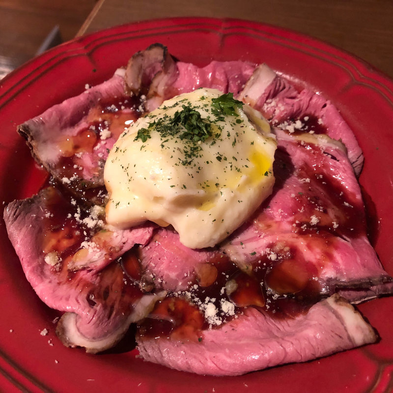 ローストビーフ(ワイン食堂 ZAN)