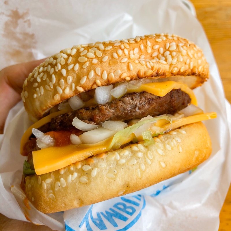 ダブルチーズバーガー(うずや )