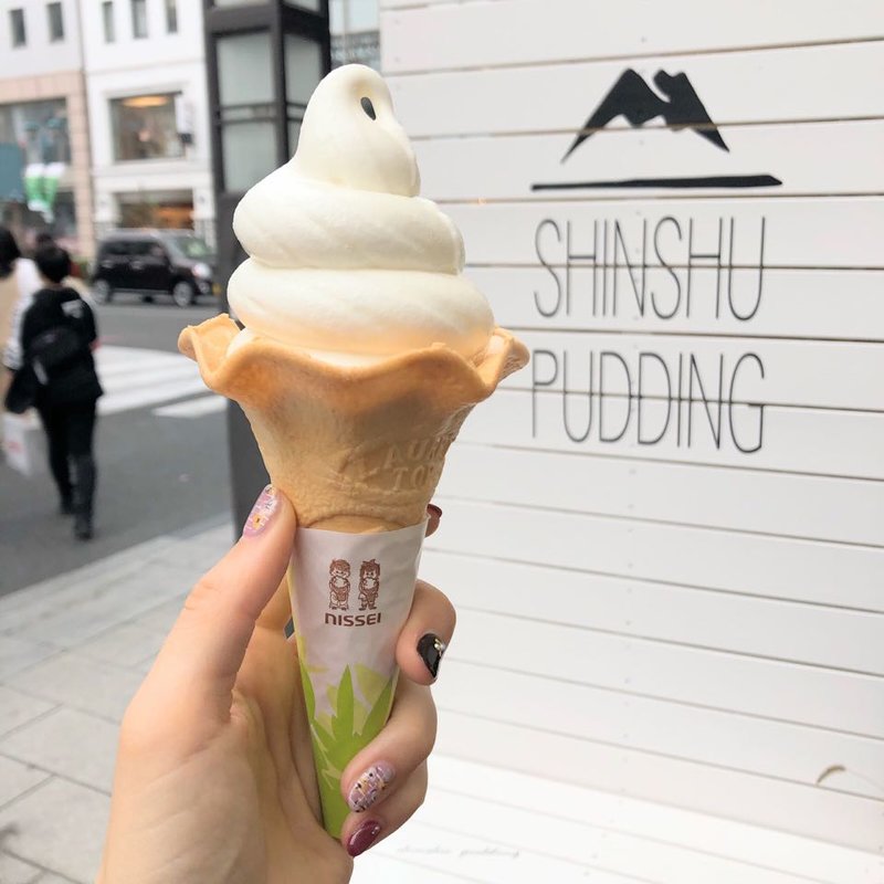 安曇野産牛乳ソフト(信州プリン工房)