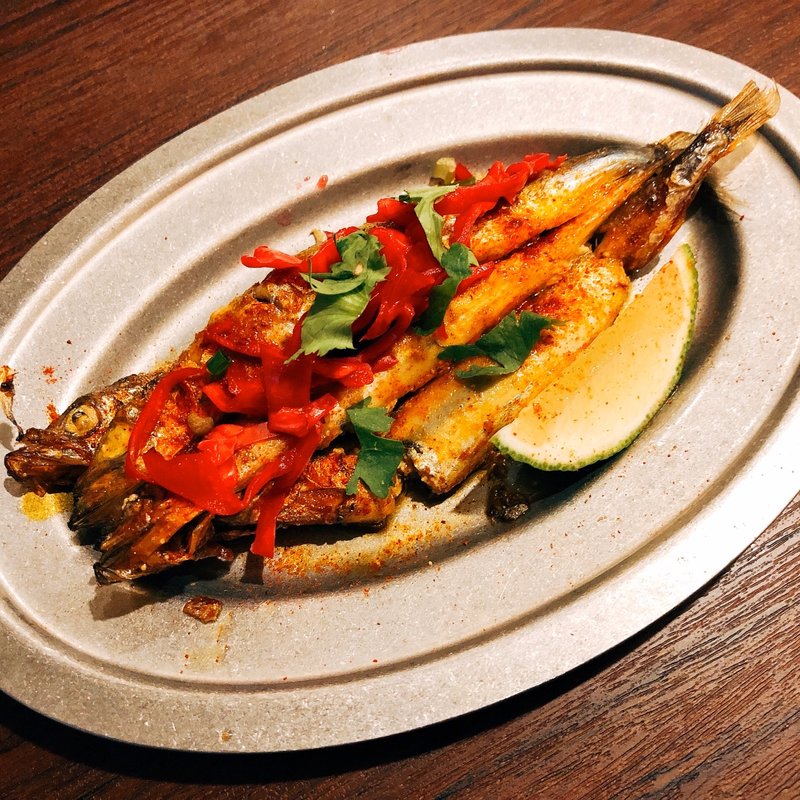 カシミールししゃも(新宿ボンベイ)