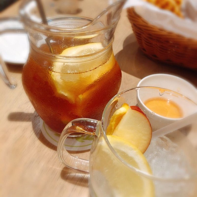 アイスフルーツティー(マザーリーフ ディアモールフィオレ店)