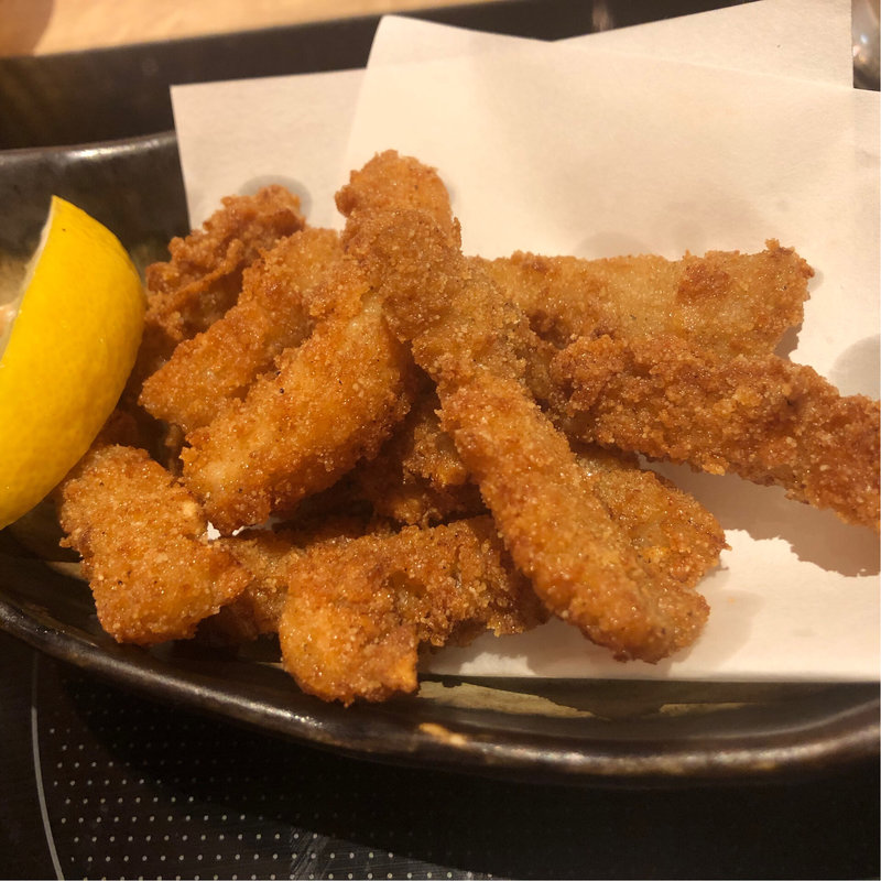 もつの唐揚げ(博多もつ鍋 おおやま 福岡空港店)