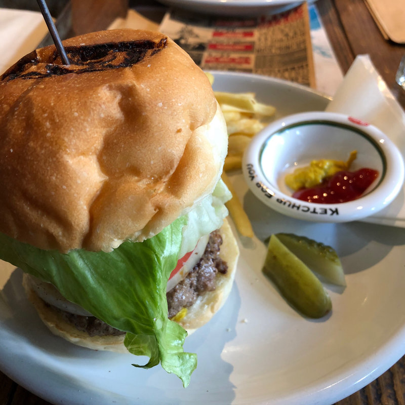 Classic hamburger(WGT weekend garage tokyo)
