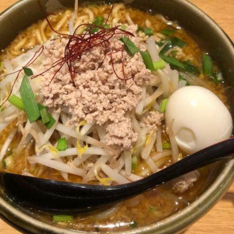 味噌カレーラーメン大盛(ど・みそ グランデュオ立川店)