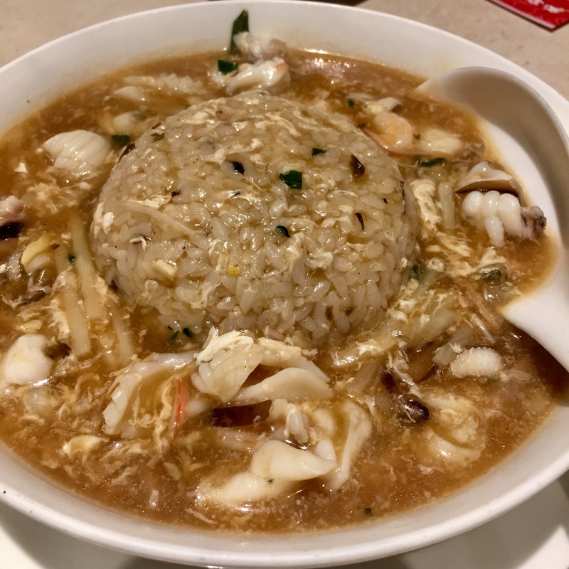 スープチャーハン(中国大明火鍋城)