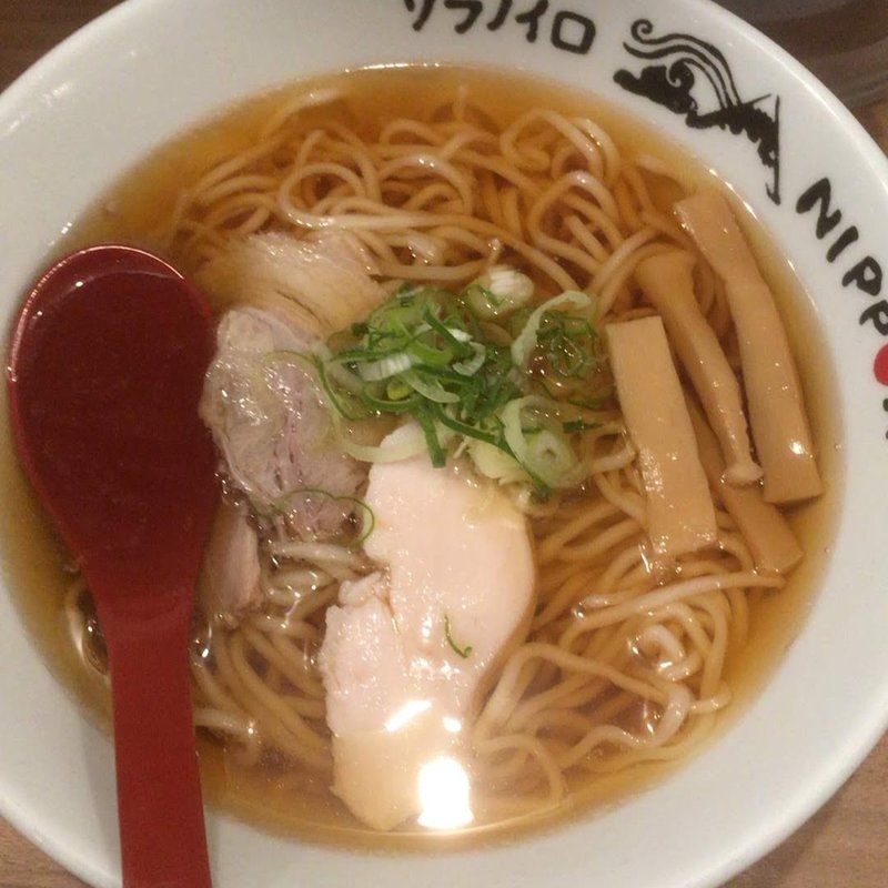 朝煮干ラーメン(ソラノイロNIPPON)