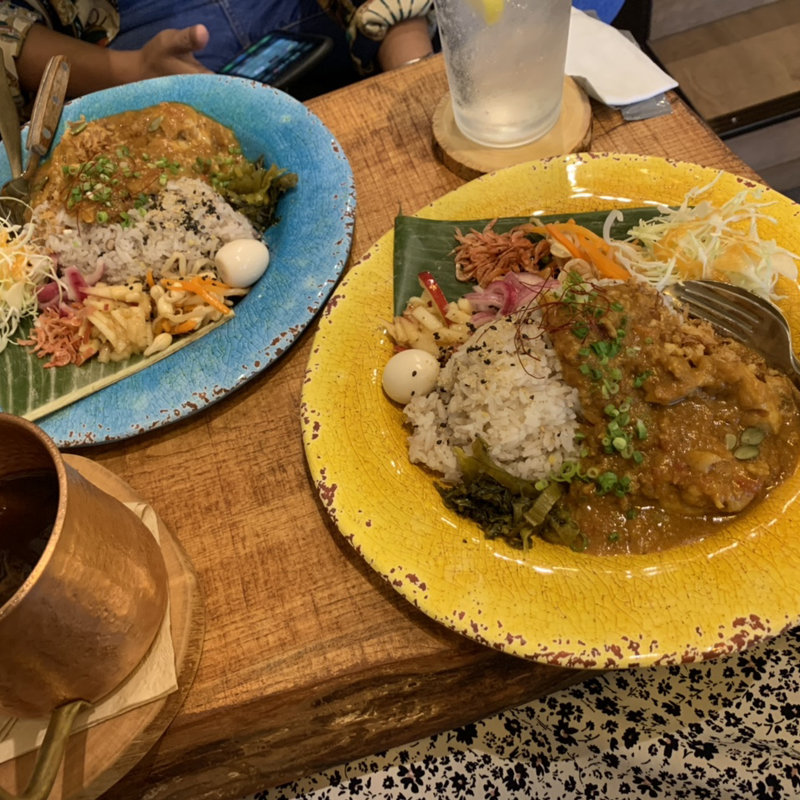 本日のカレー(狛犬珈琲)