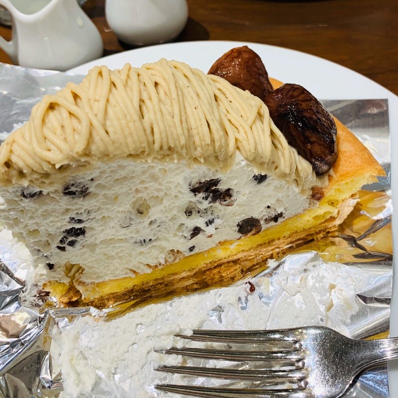 和栗のタルト(Harbs 渋谷ヒカリエ シンクス店)