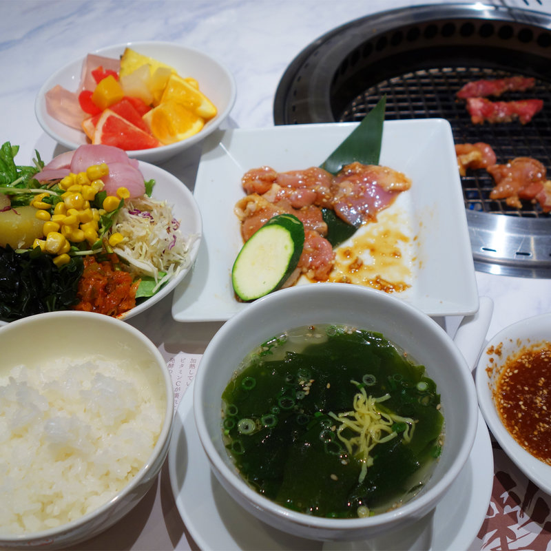 若鶏ランチ(焼肉なべしま 姪浜店)