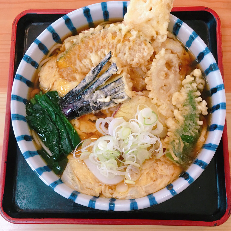 天とじ蕎麦(みはし亭)