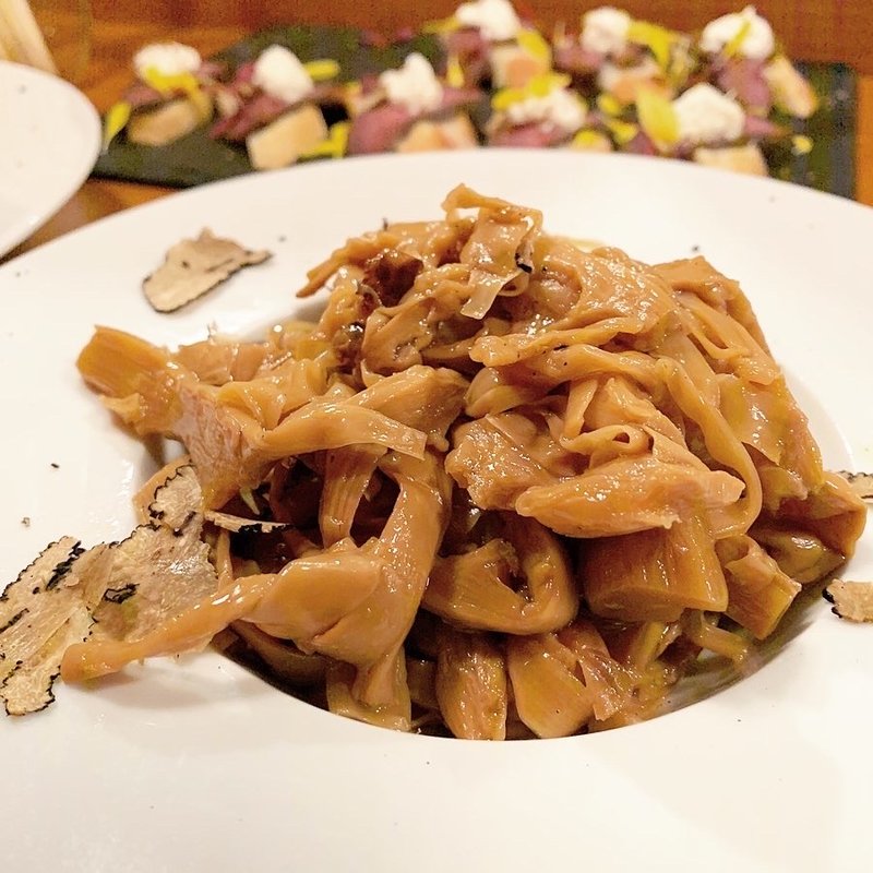 トリュフ薫る穂先めんま(麻布Lasen)