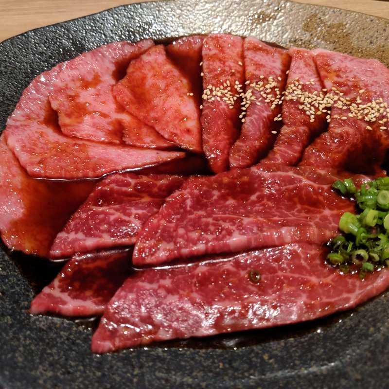 本日のタレの盛り合わせ(焼肉あざぶや)