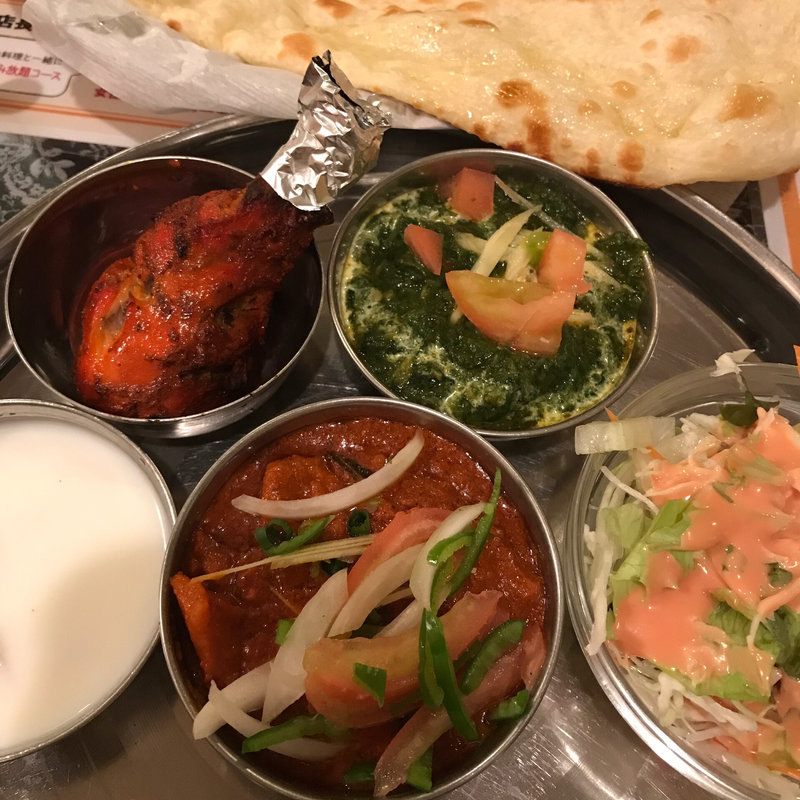 ディナーターリーセット(ボンベイパレス)