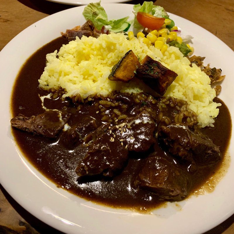 エゾ鹿肉カレー(唯我独尊)