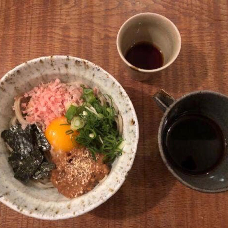 納豆そば(東白庵 かりべ )