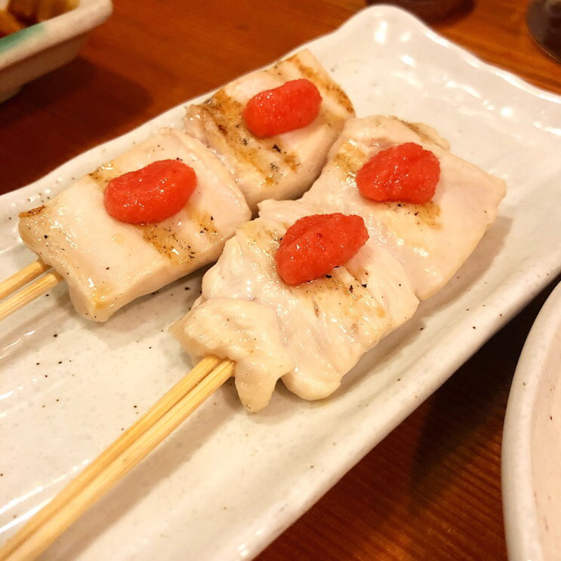 ささみ 明太子(串焼き　いの田)
