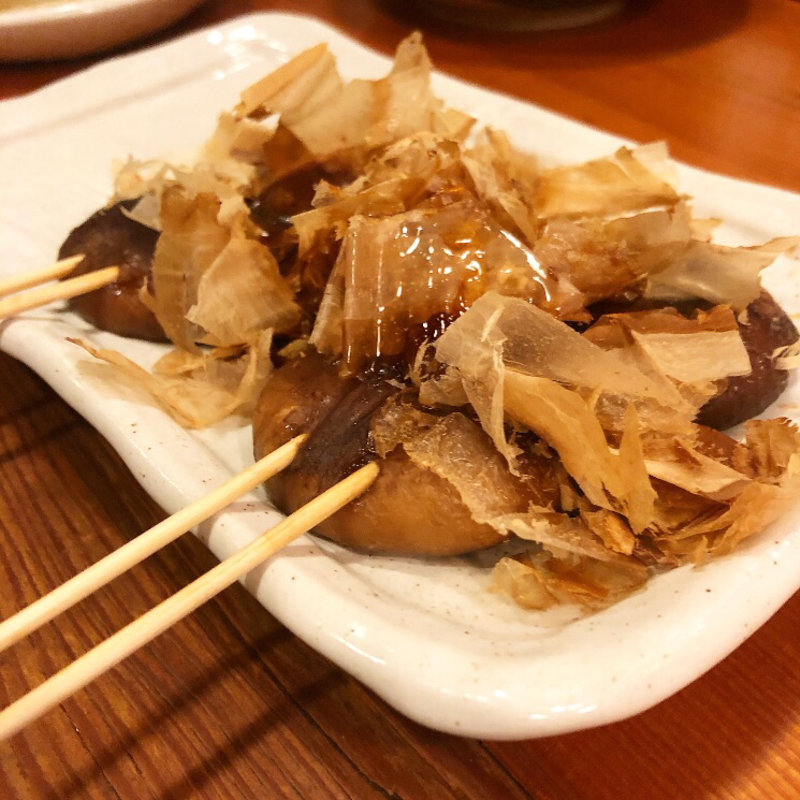 しいたけ(串焼き　いの田)