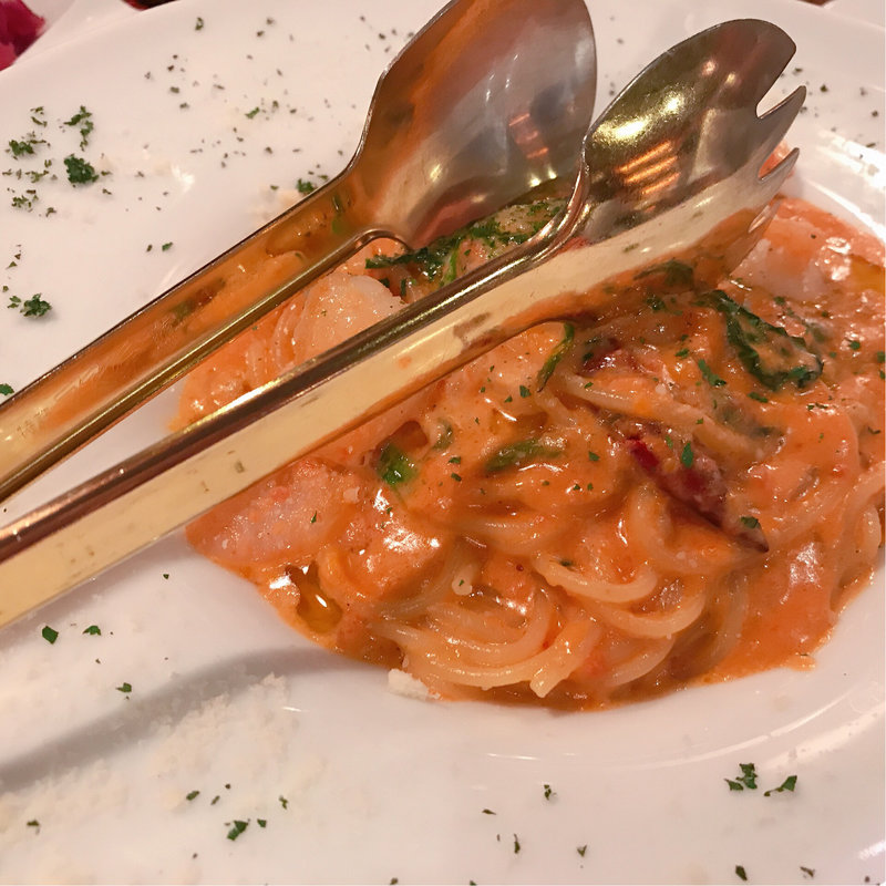 限定！！金の渡りガニパスタ(金のイタリアン )