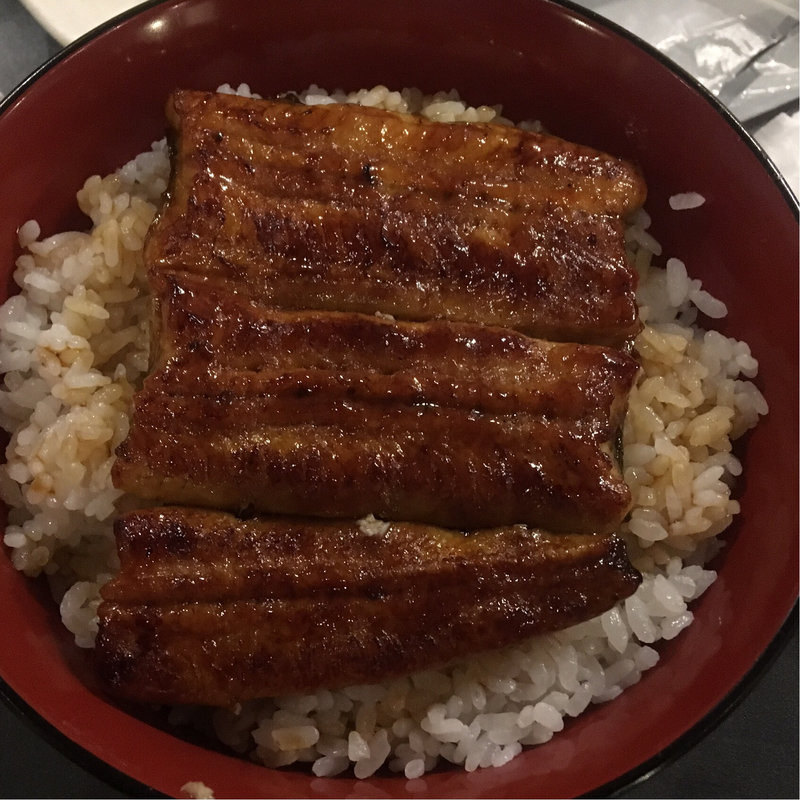 うな丼(ての字 大手町店)