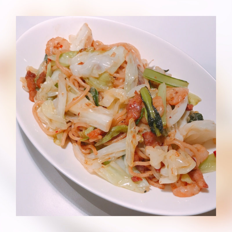 水出し中華風スパゲッティ(田園調布シークレットパスタ会)