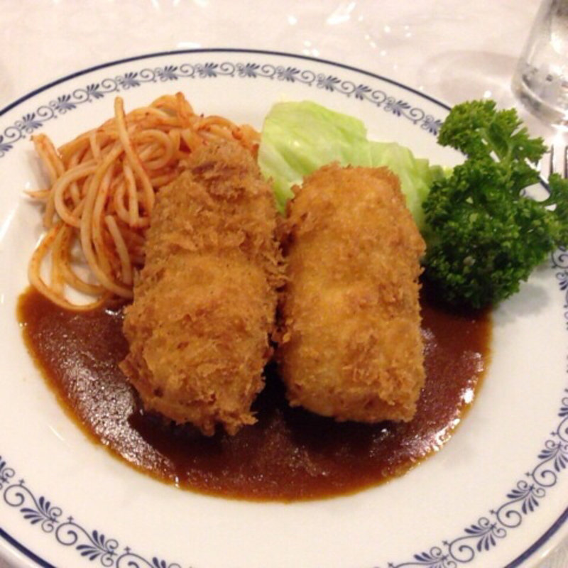 カニコロッケ(煉瓦亭)