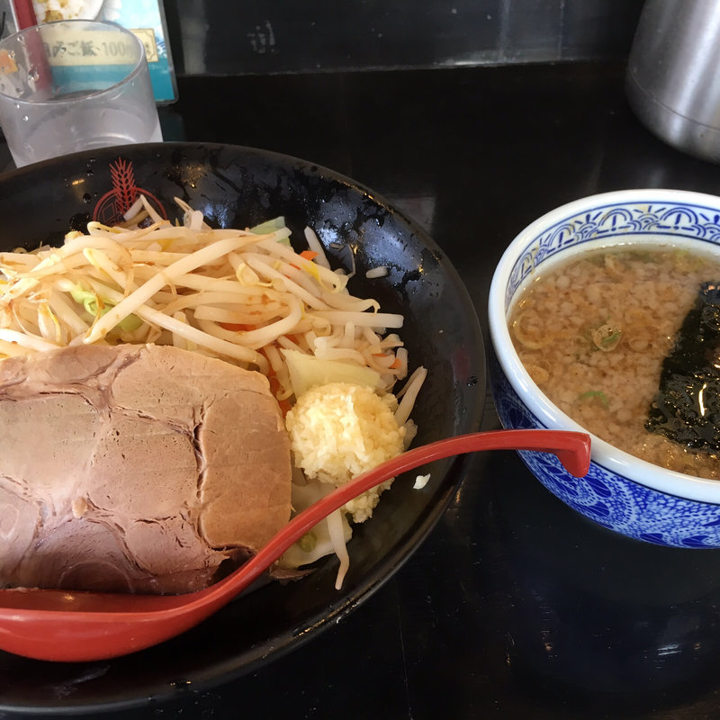 二代目背脂番長つけ麺(三田製麺所 国分寺並木店)