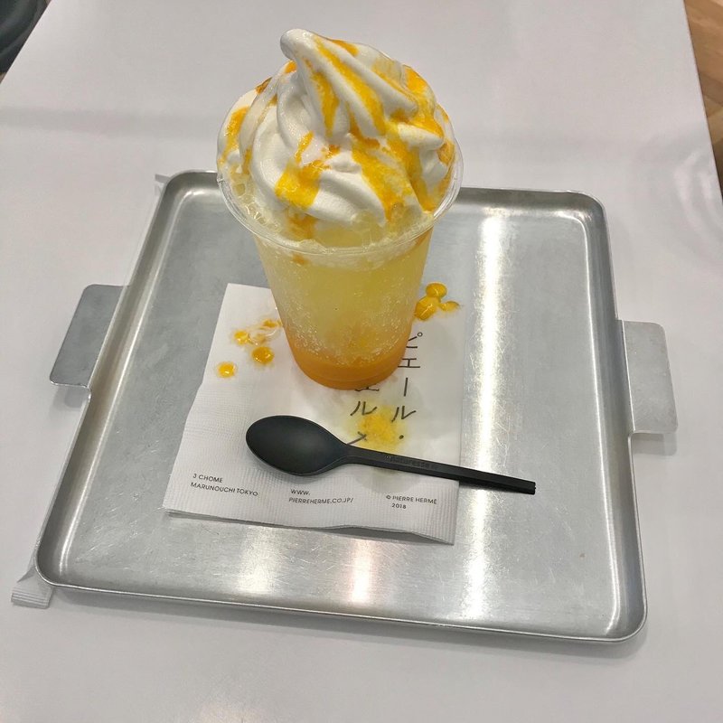 ソーダフロート(Made in ピエール・エルメ 丸の内)