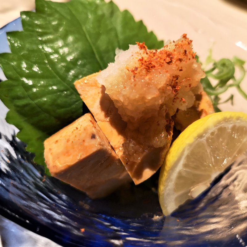 アンキモポン酢(酒友はなび 梅田店)