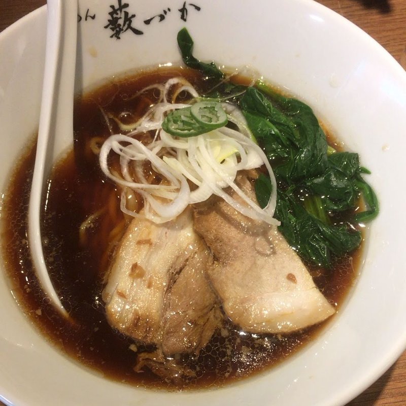 醤油らーめん(らーめん藪づか)