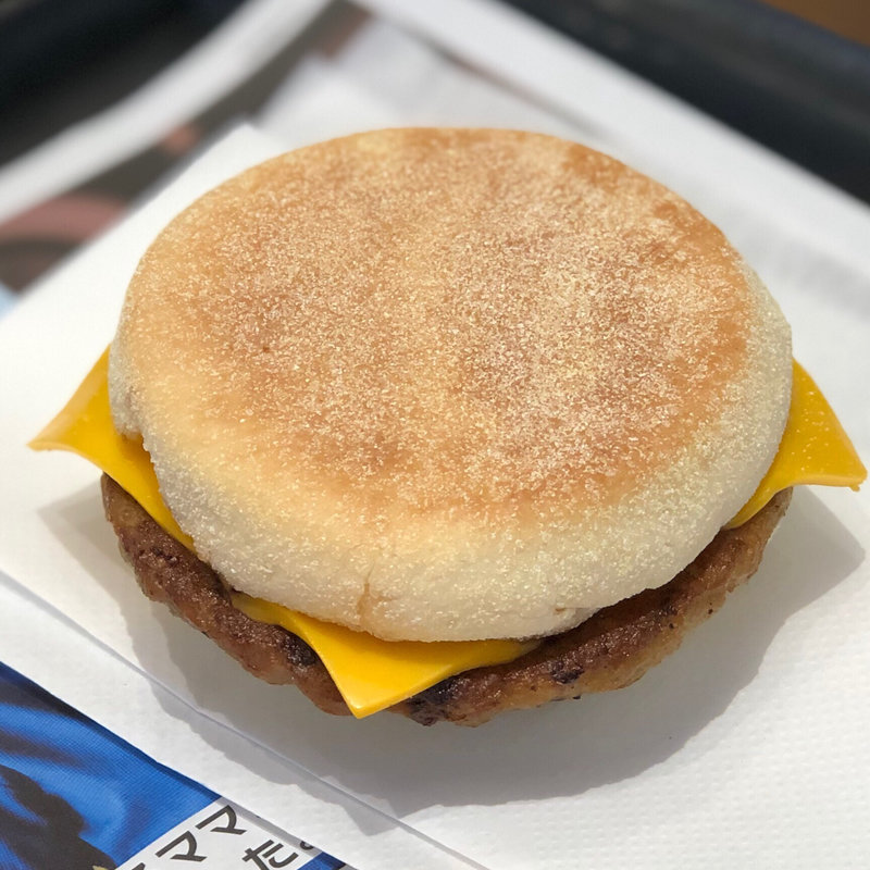 ソーセージマフィン(マクドナルド 埴生原信店 )