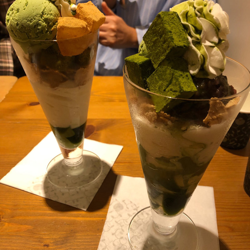 抹茶チョコレートパフェ(nana’s green tea マルイファミリー溝口店)